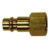 HI-FLO V-STYLE 1/4" FNPT BRASS P